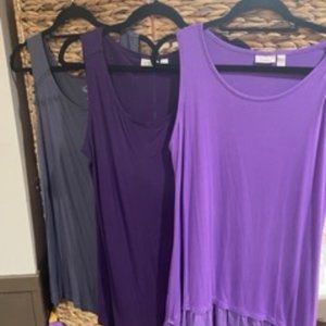 Set of 3 Logo by Lori Goldstein Tops